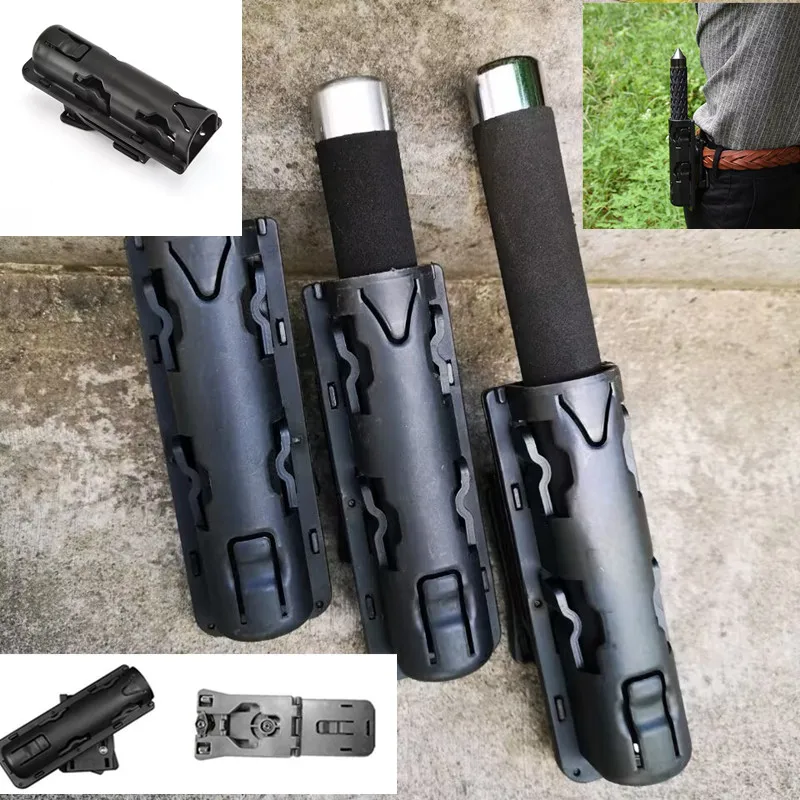 

Чехол-держатель для телескопической дубинки с поворотом на 360 градусов, выдвижной, для ношения на поясе, модель 2026