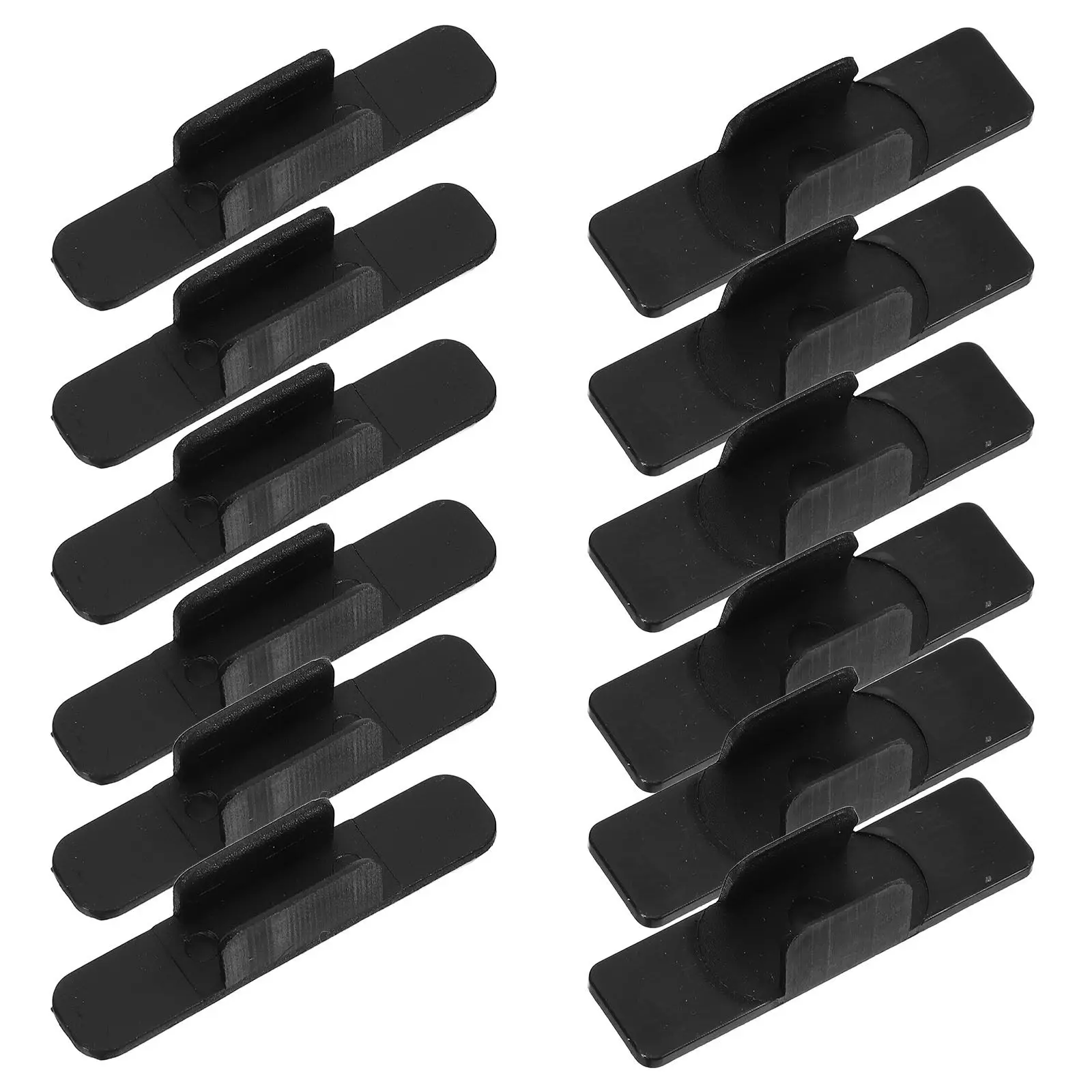 24Pcs Adhesive Pen Holder for Clipboard Whiteboard Wall Mount Marker Pencil Organizer Teacher Supplies Office Desk Accessories