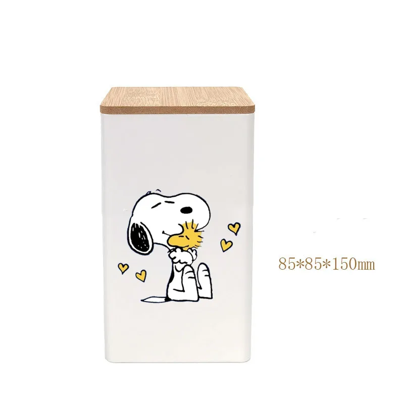 SnoAmendments-Boîte de Café Créative, Motif de Dessin Animé Exquis, Bonbons de Bureau, Rangement Portable, Ornements, Pot de Chambre, Décor en Étain, Cadeau d'Anniversaire