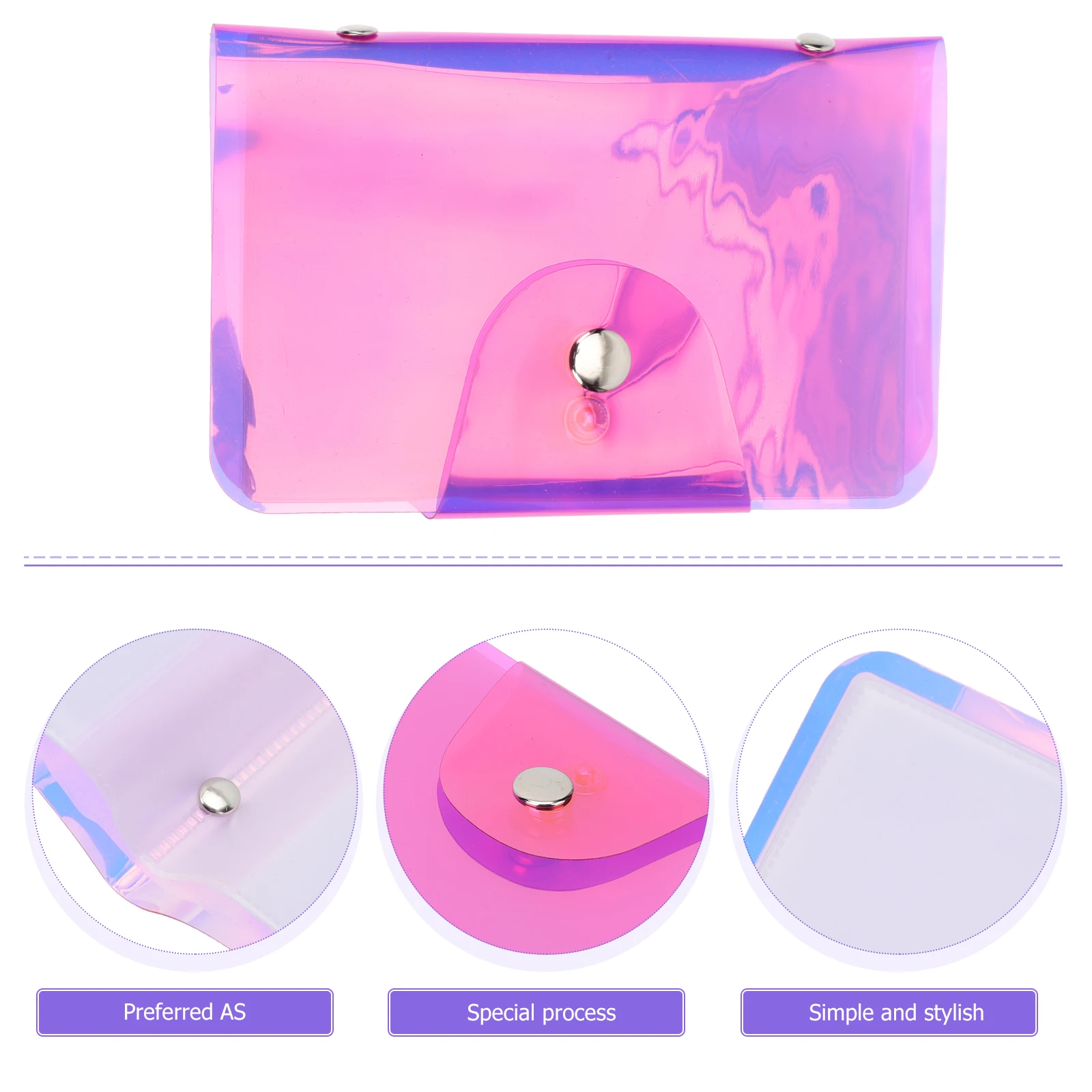 

Nail Template Stamps Plates Stamping Storage Bag Printing Pink Templates Organizer