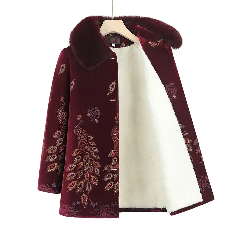 

Осень-зима, новое хлопковое пальто, куртка, верхняя одежда, женское пальто, бархатное толстое теплое парковое пальто, свободное шикарное хлопковое пальто с принтом