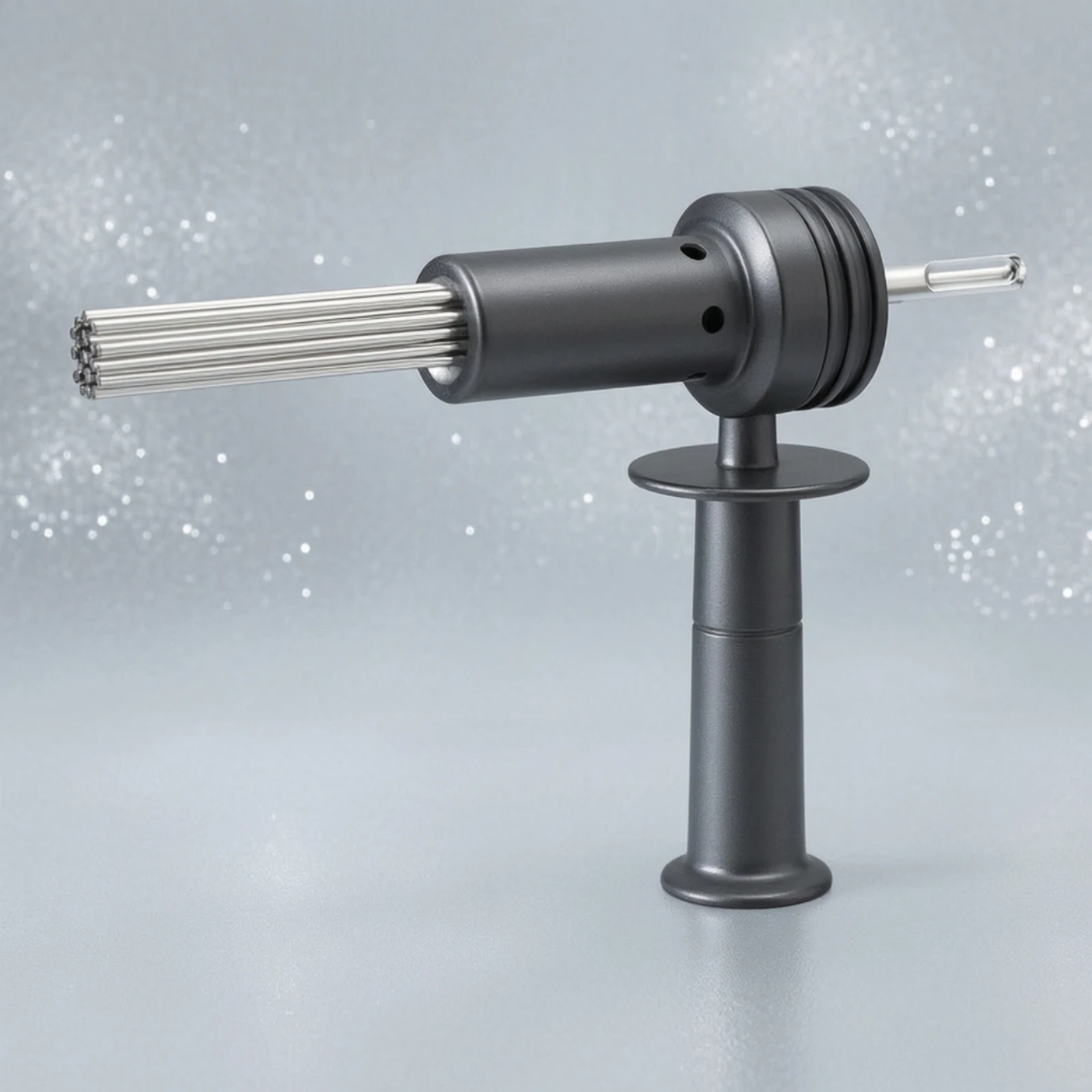 Needle Scaler Attachment with SDS Shank Industrial-Grade Needle Scaler Attachment with Hardened Steel for Renovators