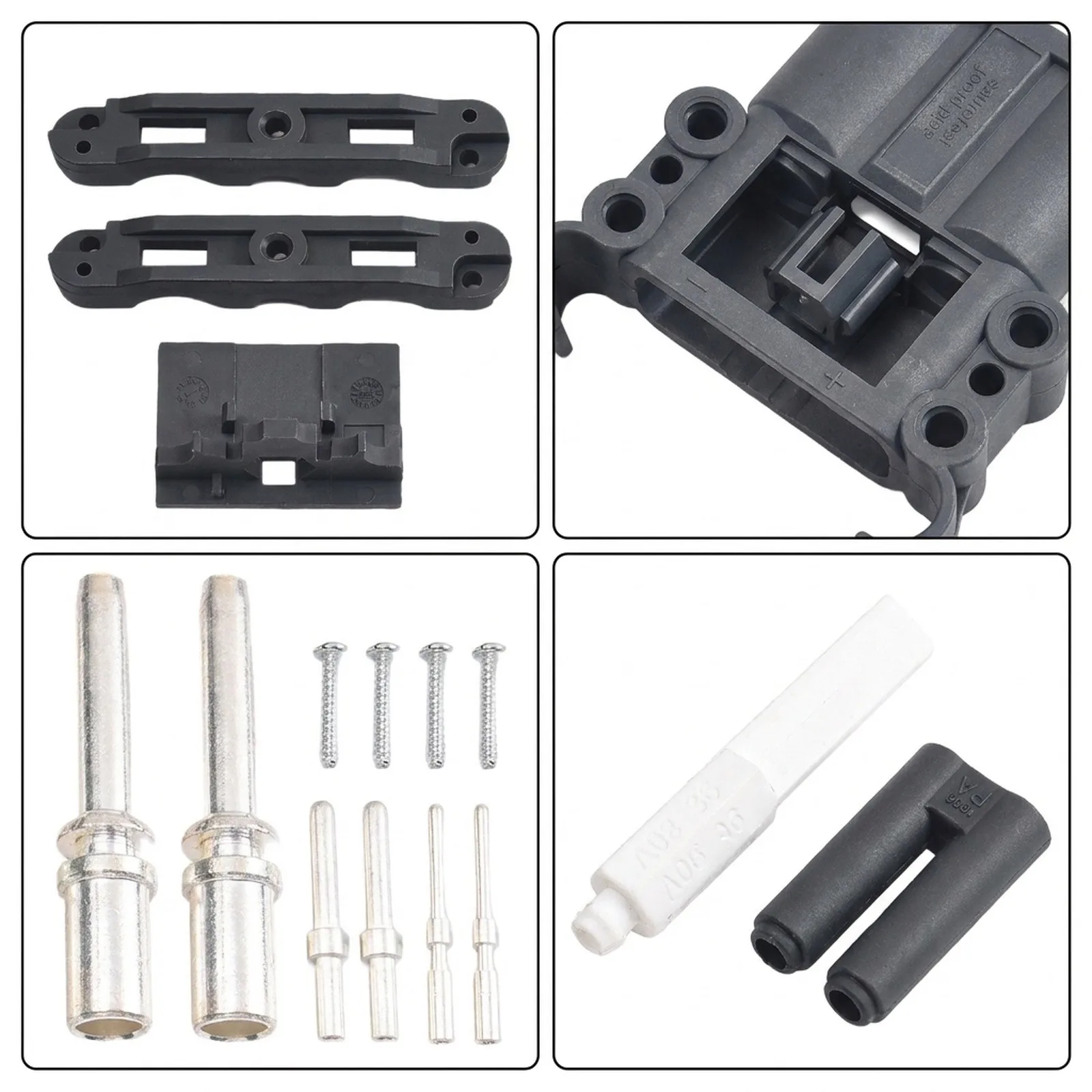 160A Charging Electric for forklift Connector For Industrial Use AC/DC Interface PP Insulation Material Reliable Performance