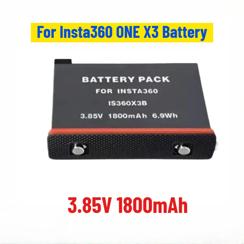 

3.85V 1800mAh for Insta360 ONE X3 Battery 360 Panoramic Action Camera Batteries