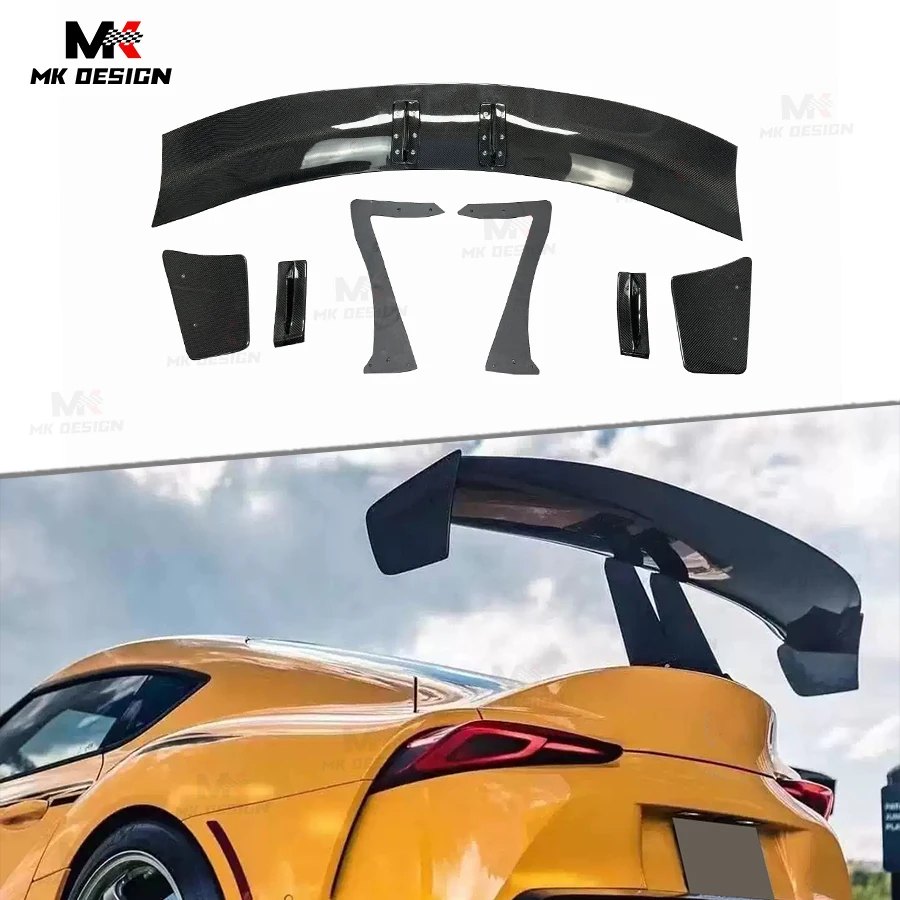 

Carbon Fiber Vol Style Rear Wing for Toyota GR Supra MK5 A90 A91 2020+ Rear Trunk Lip Spoiler Wing Car Accessories
