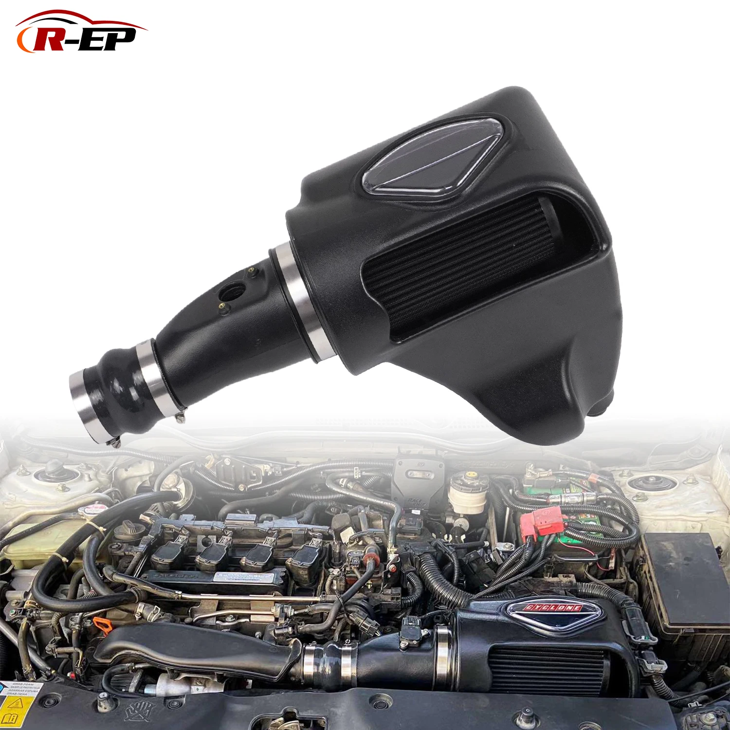 

Car Cold Air Intake Pipe Kit for 2016-2021 Honda Civic FK7 1.5L Turbo Engine Modification with High Flow Sport Air Filter