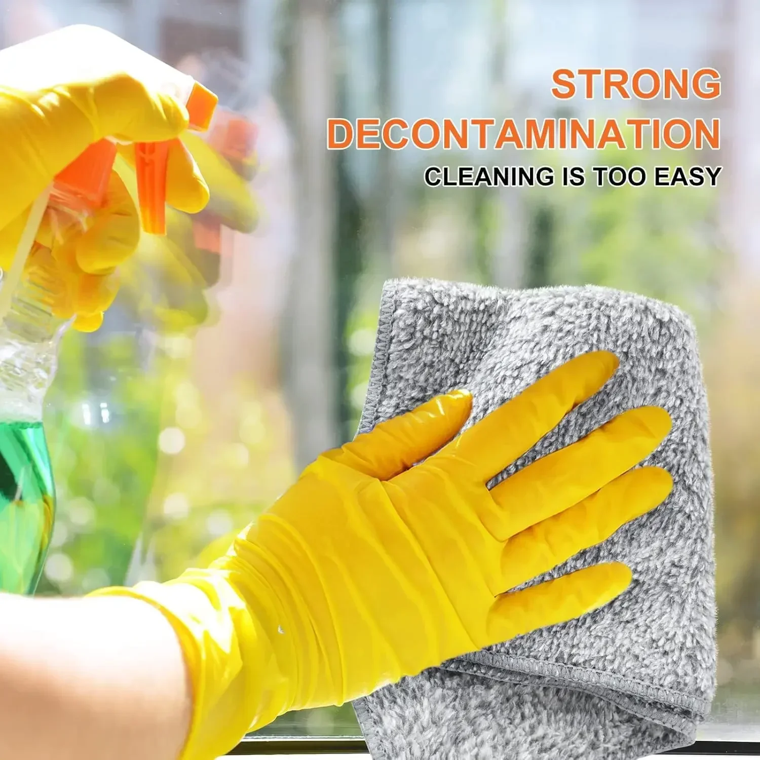 Bamboo Charcoal Towel Fine Fiber Dish Washing Kitchen Cloth Rag Thickened Water Absorption Cleaning Hand Cleaning Cloth