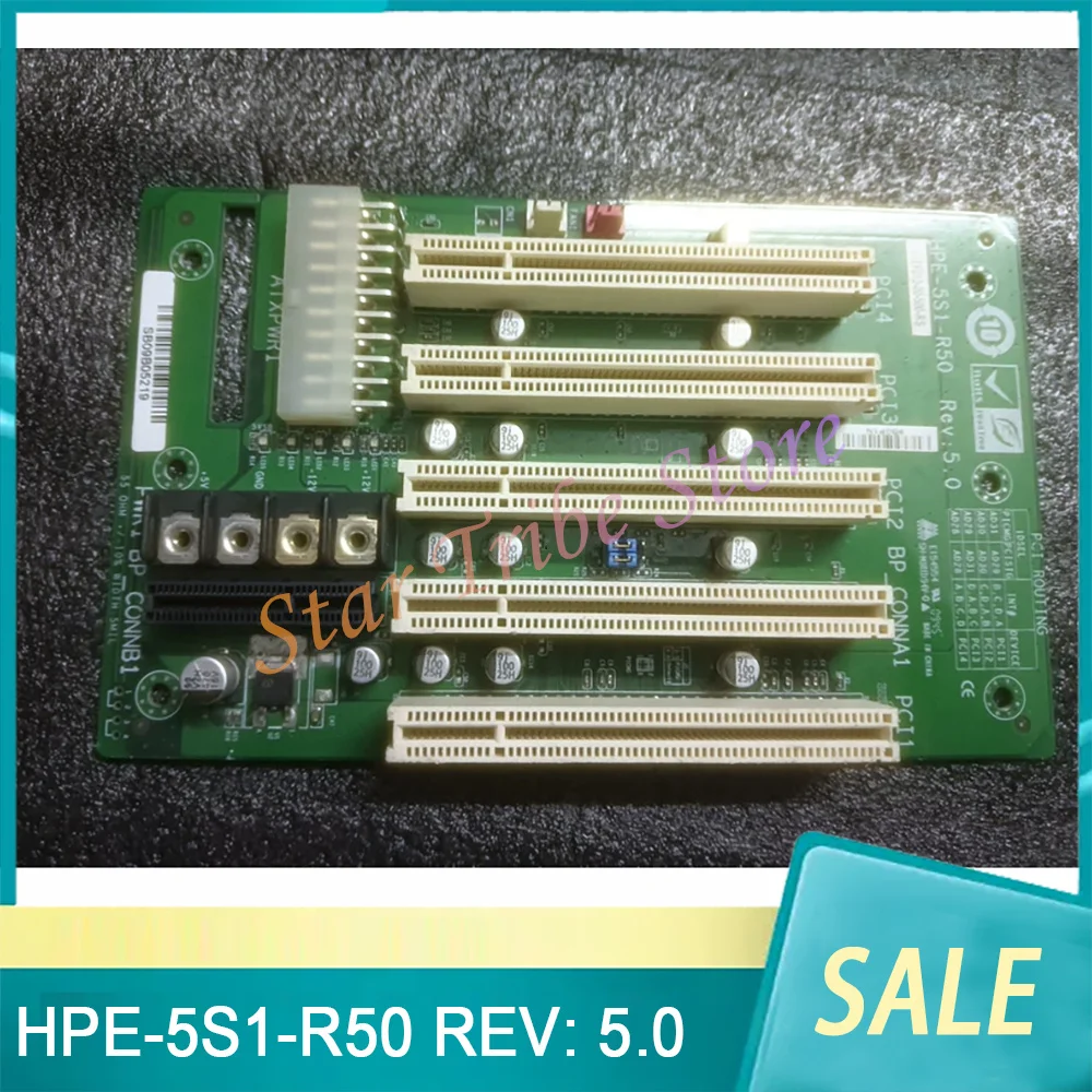 PCI Industrial Computer Motherboard For HPE-5S1-R50 REV: 5.0