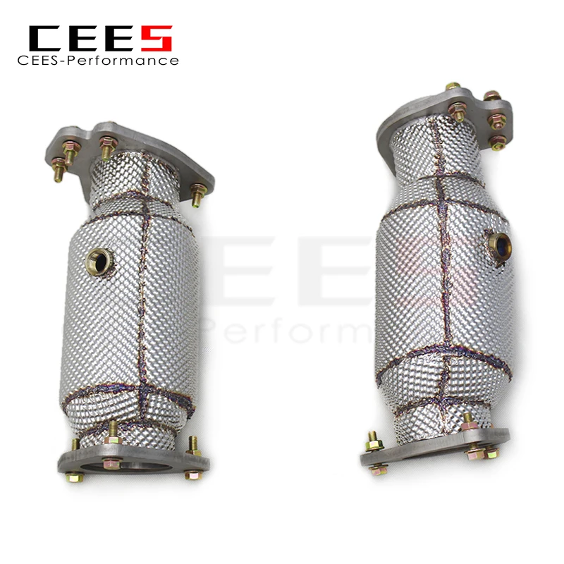 

CEES Exhaust Downpipe Catalytic Donverter High flow Catted Downpipe for Chevrolet CORVETTE C8 2019-2023 With Catalyst