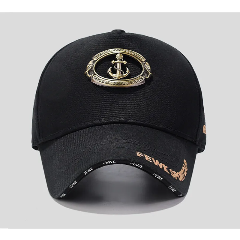 Original Personality Baseball Caps For Men Cotton Embroidery Hard Top Hip Hop Hat 모자 골프용품 땡처리 кепка casquette gorras hombre