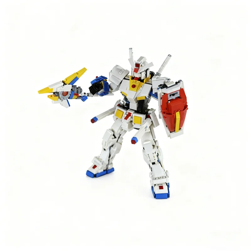 1501 Uds. MOC White Devil gundamesd RX modelo bloques de construcción Idea de construcción educación regalo de Navidad juguetes de ladrillo cumpleaños