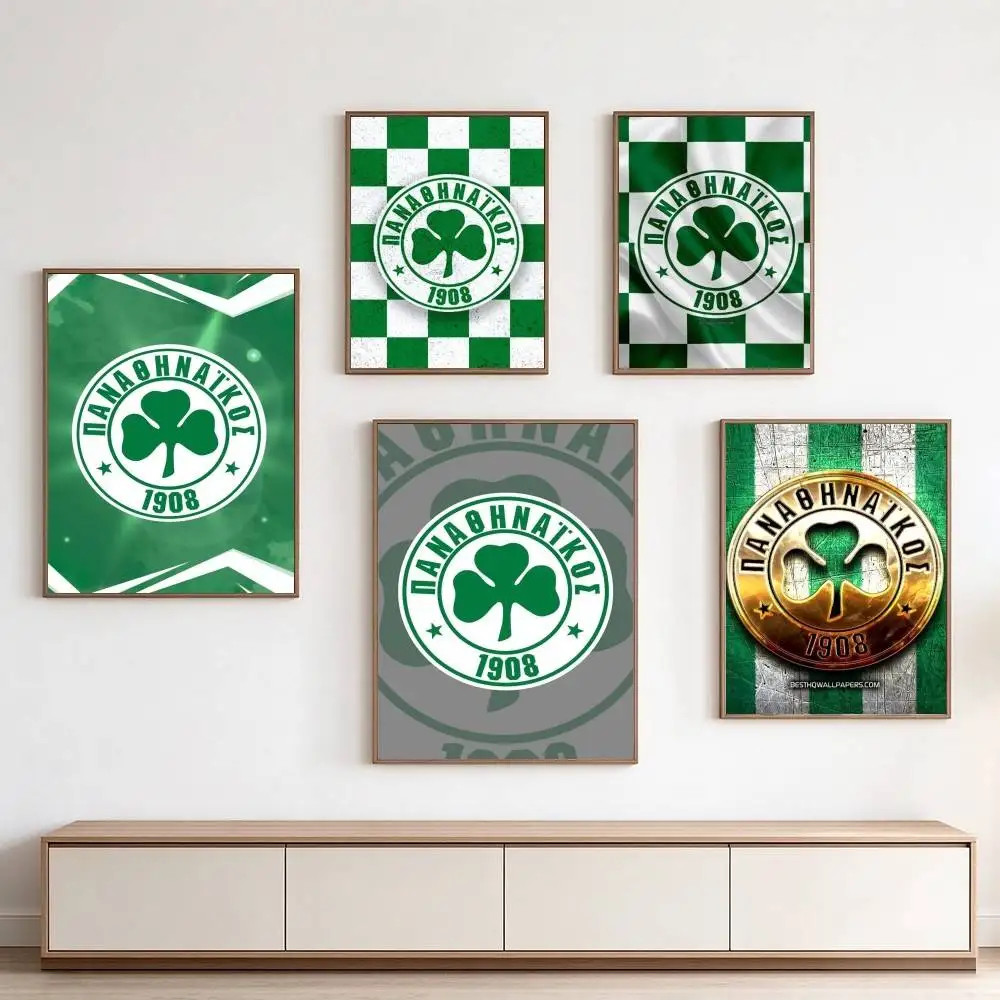 Art Panathinaikos A-Athens-PA  Poster High Quality Dorm Living Room Aesthetic Wall Decoration Painting Stickers Gift