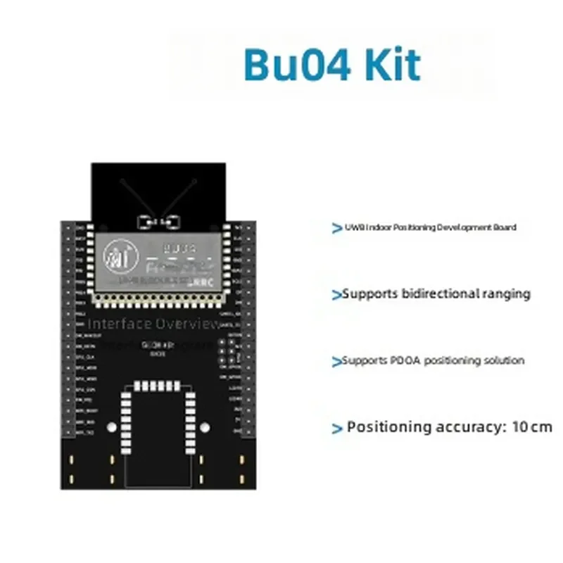 BU04 UWB Development Board | 10cm High-Precision Indoor 2-Way Ranging & Positioning/Following