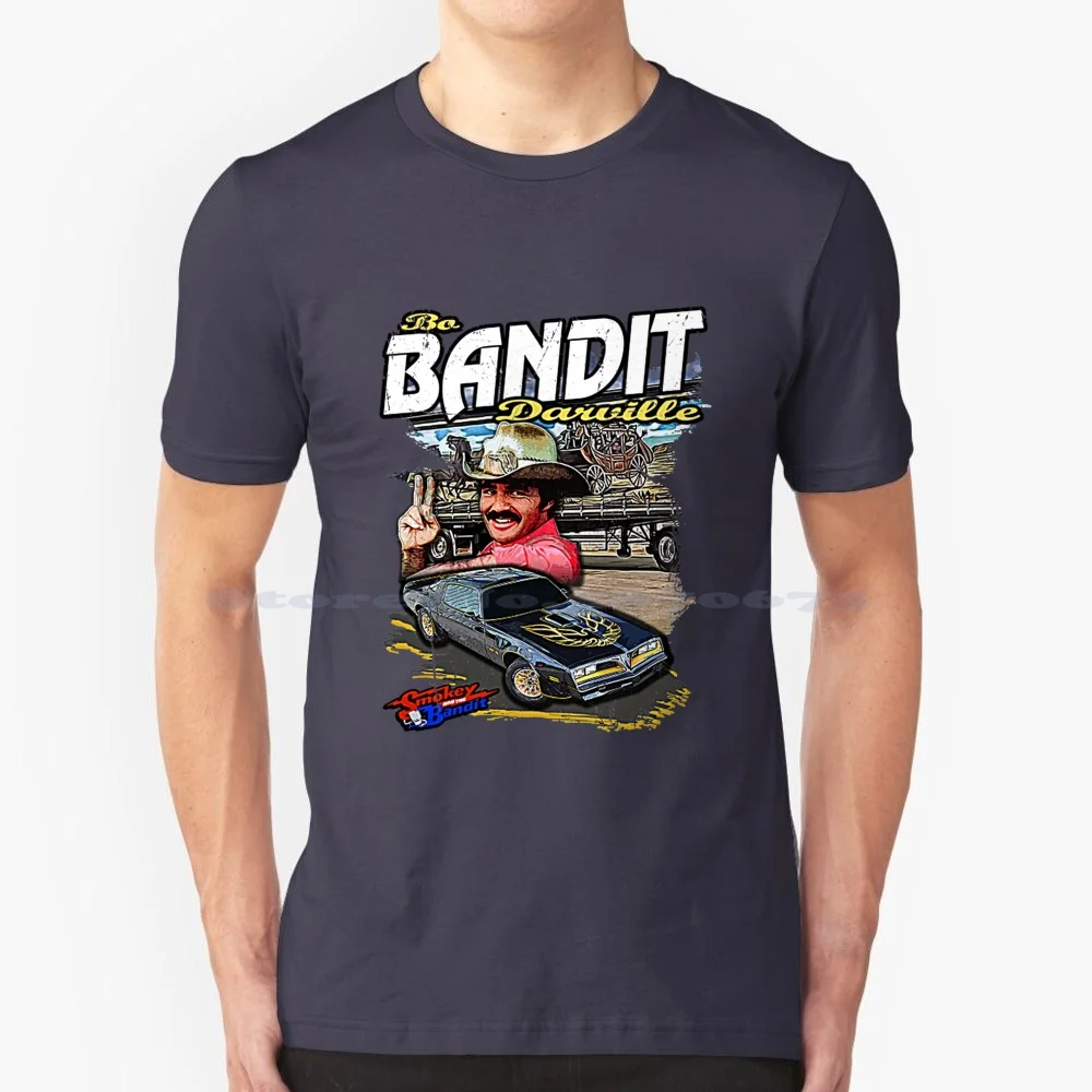 

Футболка Bandit, футболка из 100% хлопка, футболка Smokey And The Bandit Burt Рейнольдс Firebird с принтом в стиле ретро