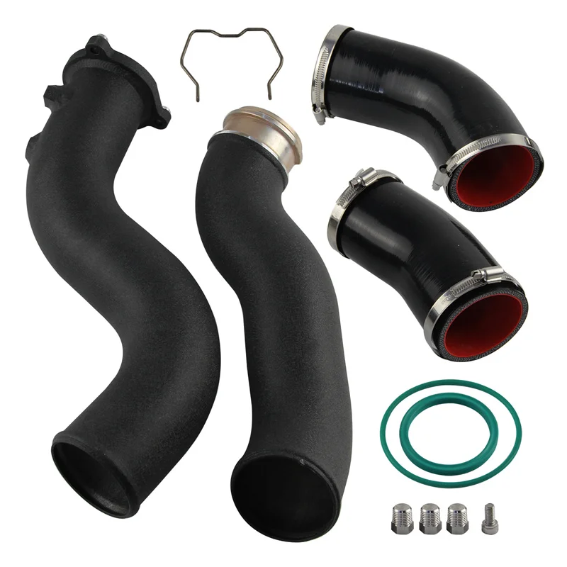 Intercooler Turbo Charge Pipe Kit For BMW G20 G22 G28 Z4 B48 320i 330i 420i 430i G28 2019+ 2.0L Turbo Performance Black