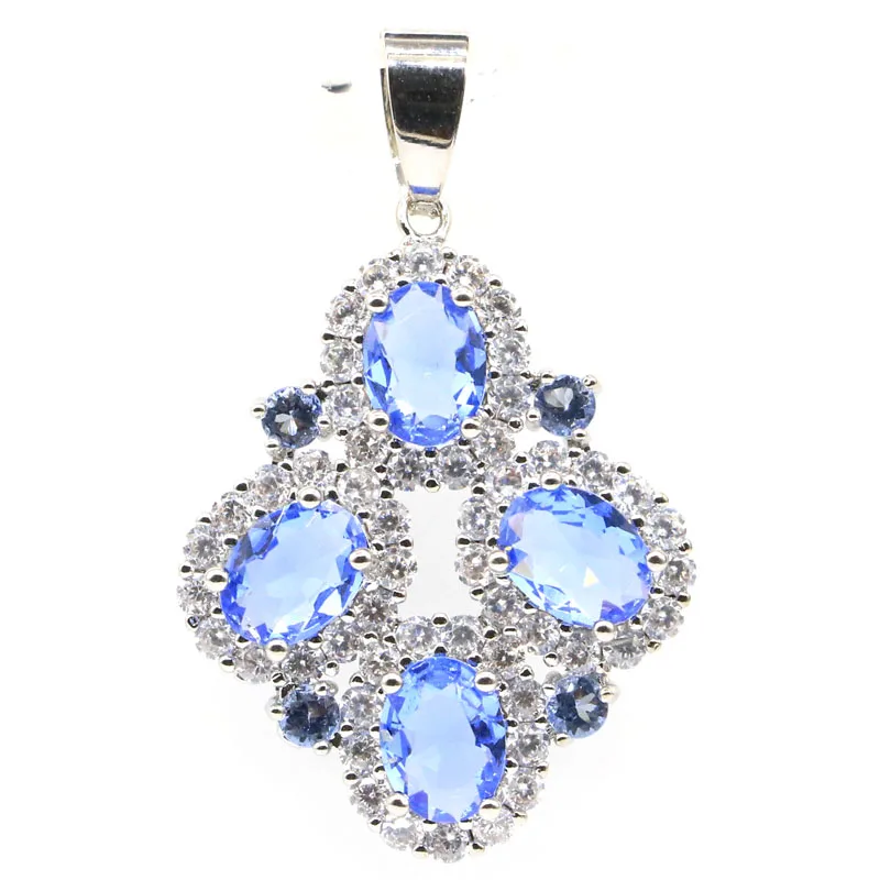 Pendentif en argent Sterling massif 925, 6.5g, personnalisé, rubis de sang, Citrine dorée, vert émeraude, péridot, Tourmaline, Tanzanite violette, CZ