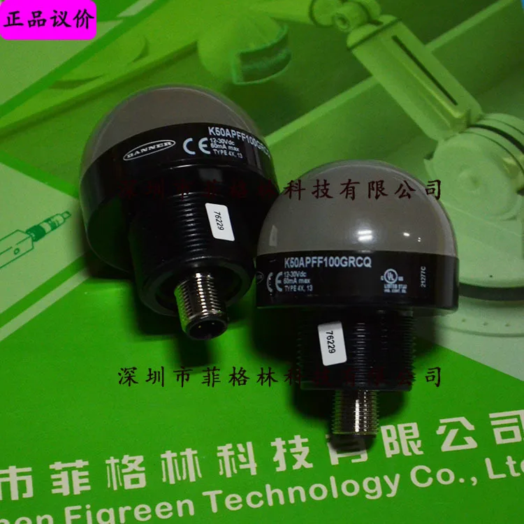 2025 [Physical Photo] K50APFF100GRCQ Banner Indicator Light