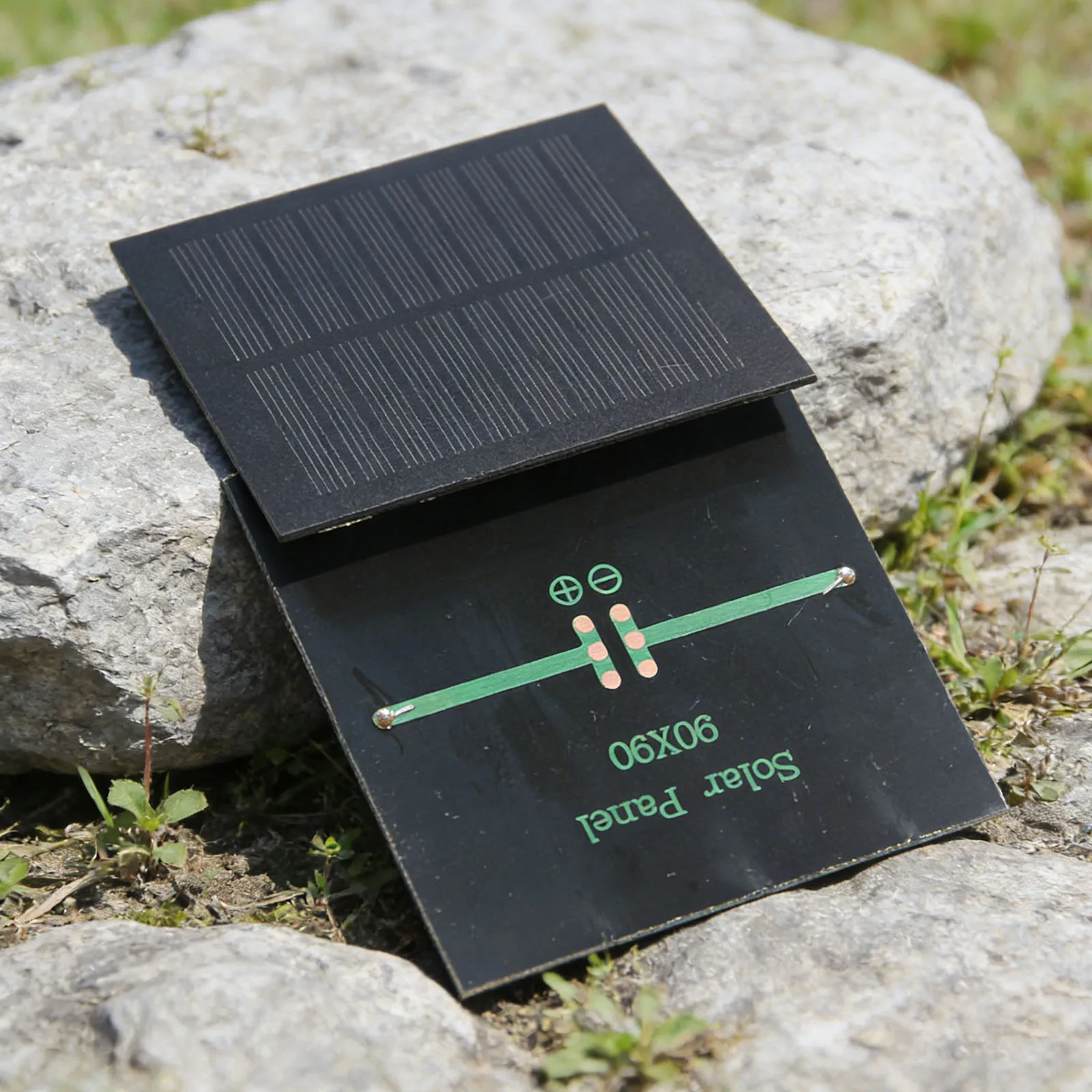 1.1W 5V 220MA Mini Solar Cell Panel Module Lightweight Monocrystalline Silicon Solar Cells for DIY Electric Project