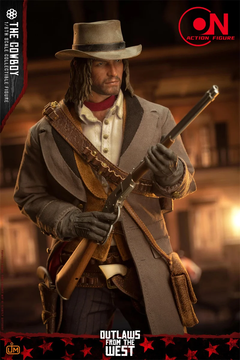 2025 Q4 LIMTOYS LIM011 1/6 Il Cowboy John Doppia Testa Figura Modello 12 ''Maschio Soldato Action Figure Doll Set Completo Giocattolo