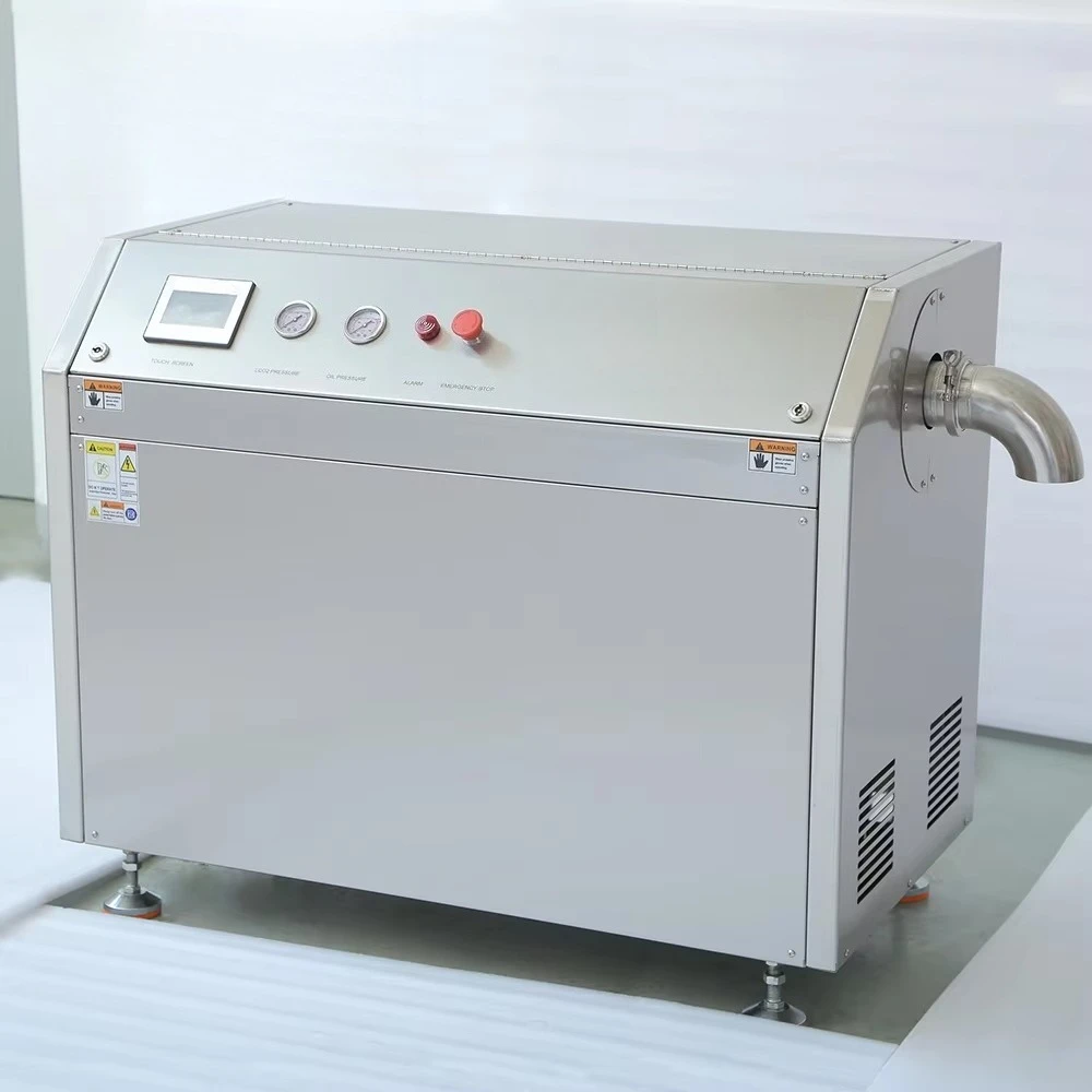 Dry Ice Pellet Equipment 3 Mold Options Stable Output Easy Operation for Refrigeration Transportation Manufacturing Processing