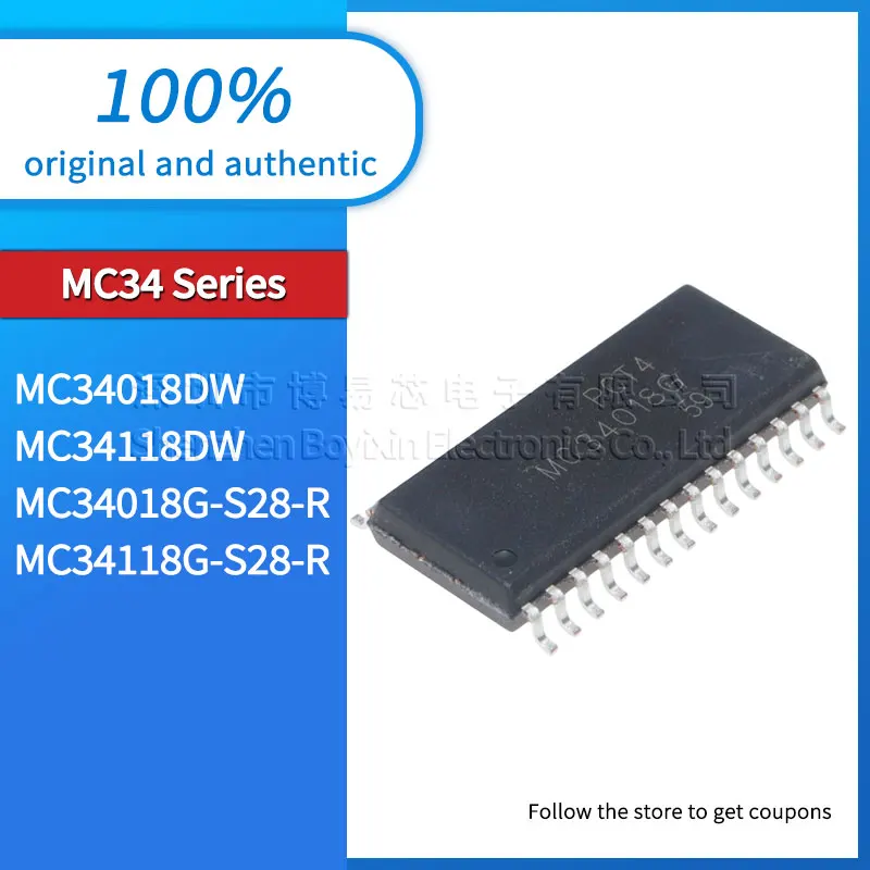 

MC34018G MC34018G-S28-R MC34118G-S28-R MC34018DW MC34118DW Black casing