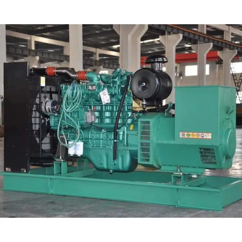 100kva 80kw Cum-mins Biogas Generators  Generator CE Approved Biogas Generator Set with Devulcanizer and water Separator