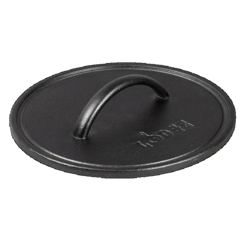 

Seasoned Cast Iron Round Grill Press