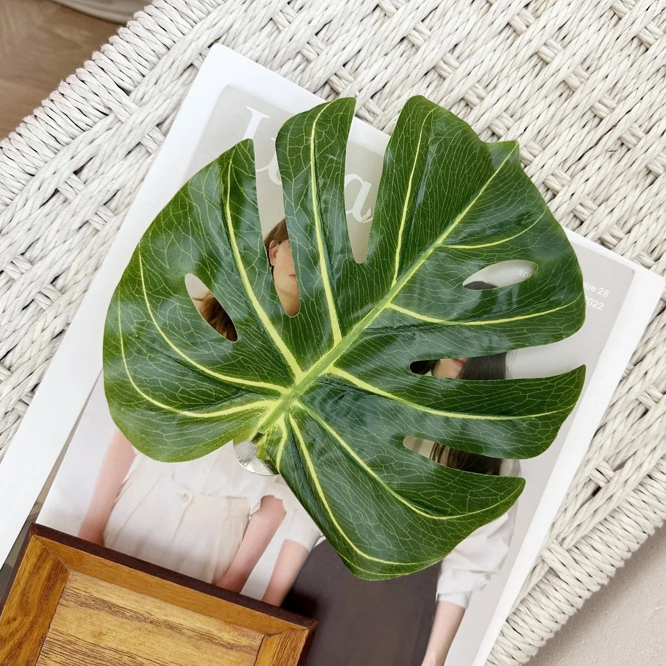 1/2/4 قطعة: الإبداعية اليدوية الموسمية أوراق النخيل الستار كليب لغرفة النوم غرفة المعيشة الديكور الستار الأشرطة ديكور المنزل