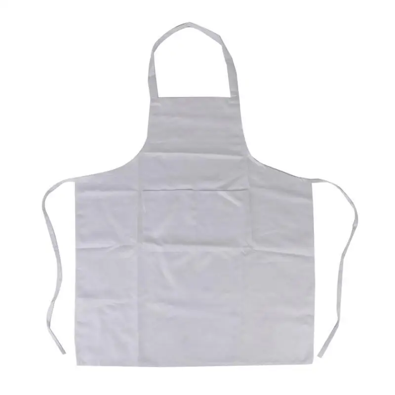 

LUOEM Halter-neck Style Sleeveless Kitchen Cooking Apron with Pocket (White)