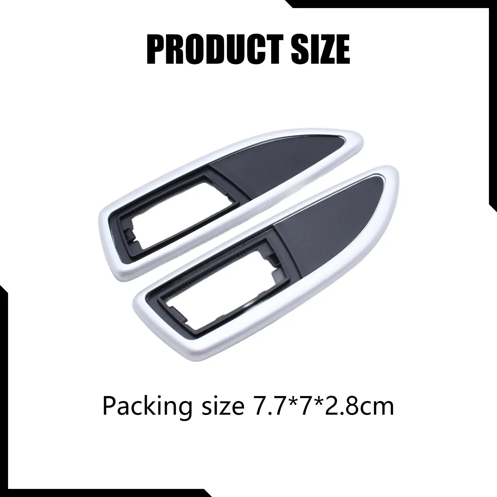 

2 шт. накладки на боковые повторители указателей поворота, высокопроизводительные, простые в установке, рамки для боковых повторителей указателей поворота для Vauxhall 13250945