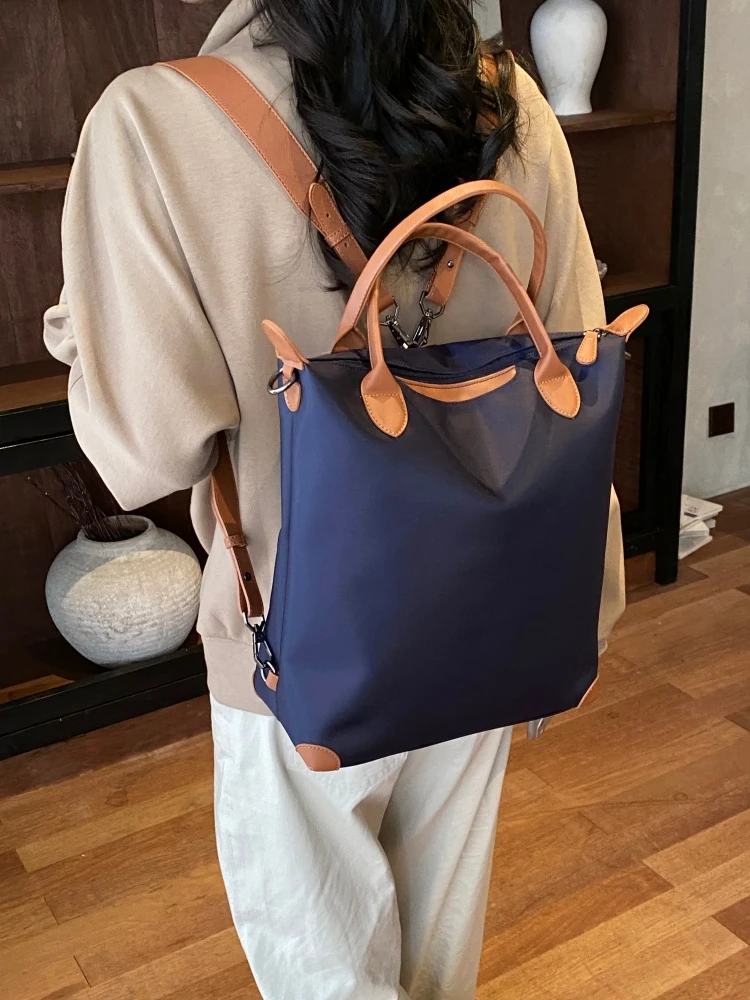 Large Capacity Dual Shoulder Bag 2026 New Lightweight Commuter Bag Versatile Handbag Travel Backpack Multi-Use Single Shoulde...