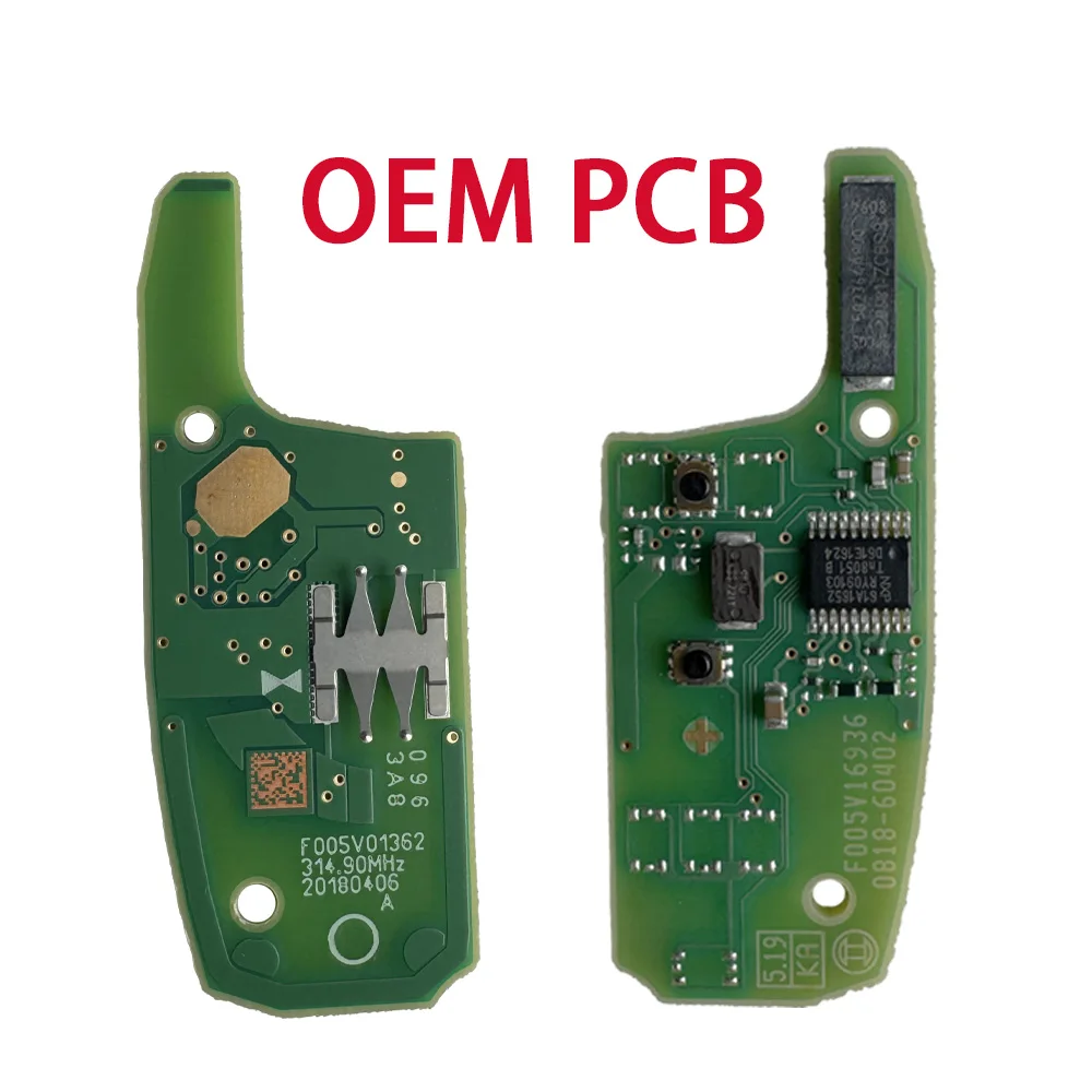 YOCASTY OEM PCB 2 Bottoni 315 434MHZ ID46 PCF7941E Chiave A Distanza Intelligente Per Opel Astra K Vauxhall Buick Verano GT Excelle