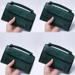 Mini Leather Crossbody Bags For Women 2024 Green Colour Shoulder Messenger Bag Lady Travel Purses Chain Handbags Cross Body Bag