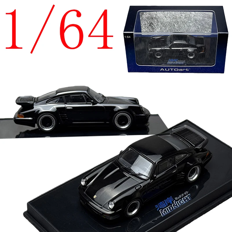 

AUTOART Diecast 1/64 Scale PORSCHE 911(930) TURBO Sports Car Model Alloy PORSCHE TURBO Toy Car Model Display Gift