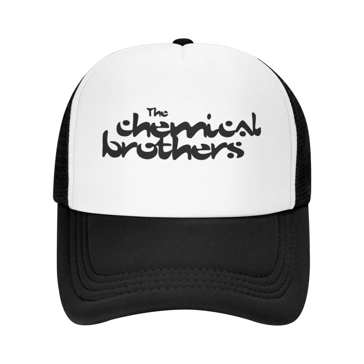 The Chemical Brothers Mesh Baseball Cap Adult Fashion Sun Hat Hats Adjustable Snapback Caps Trucker Cap Summer Trucker Hat