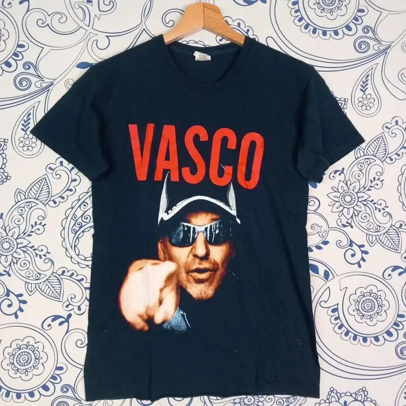 VASCO ROSSI T SHIRT ENOUGH LITTLE TOUR DATE 2007 ORIGINAL PRODUCT SIZE S SCREEN STARS