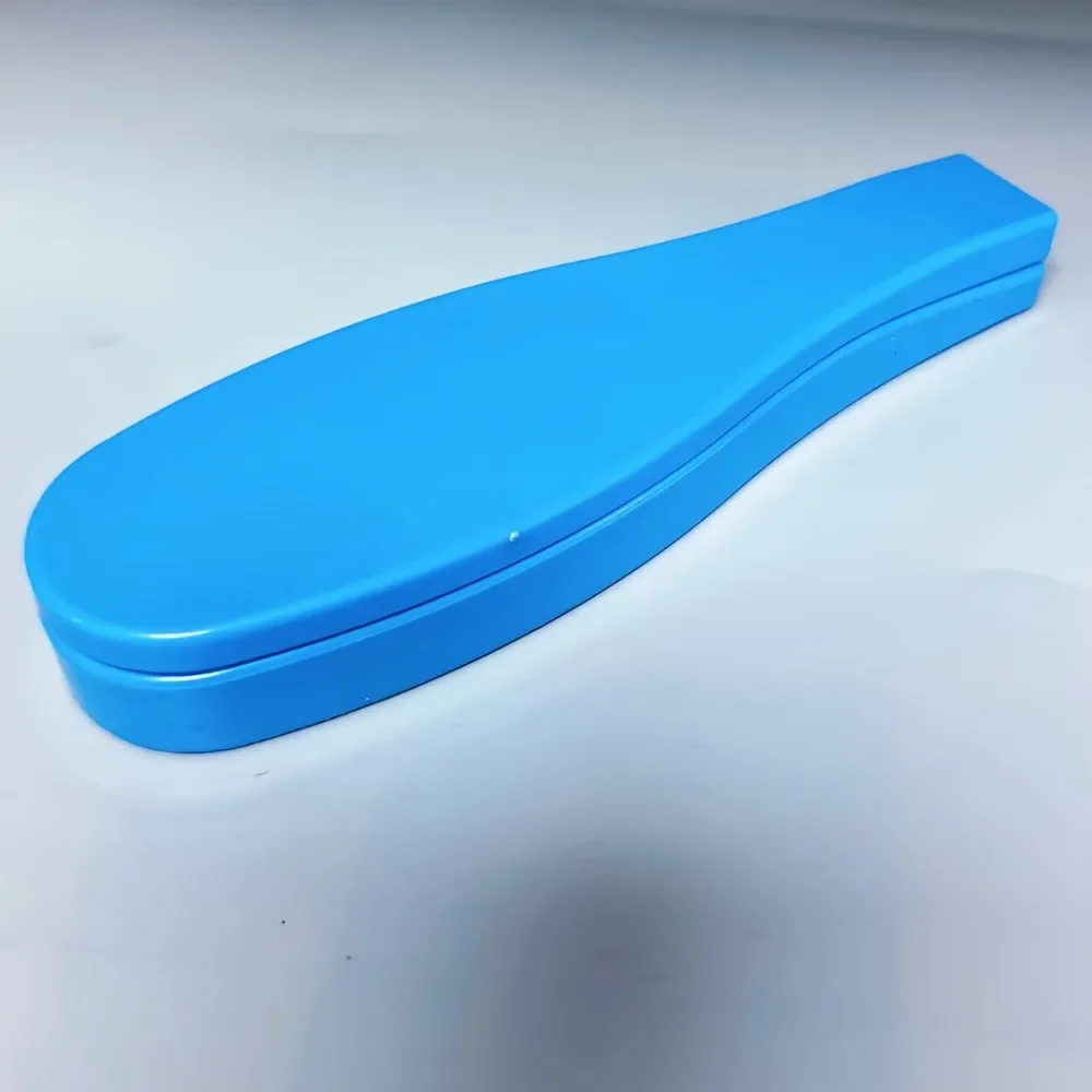 1 Stück Faltbarer Rückenlotion-Applikator mit Langem Griff Selbstbräuner-Creme-Applikator für Einfache Rückenanwendung Sonnenbad-Zubehör – Detail 3