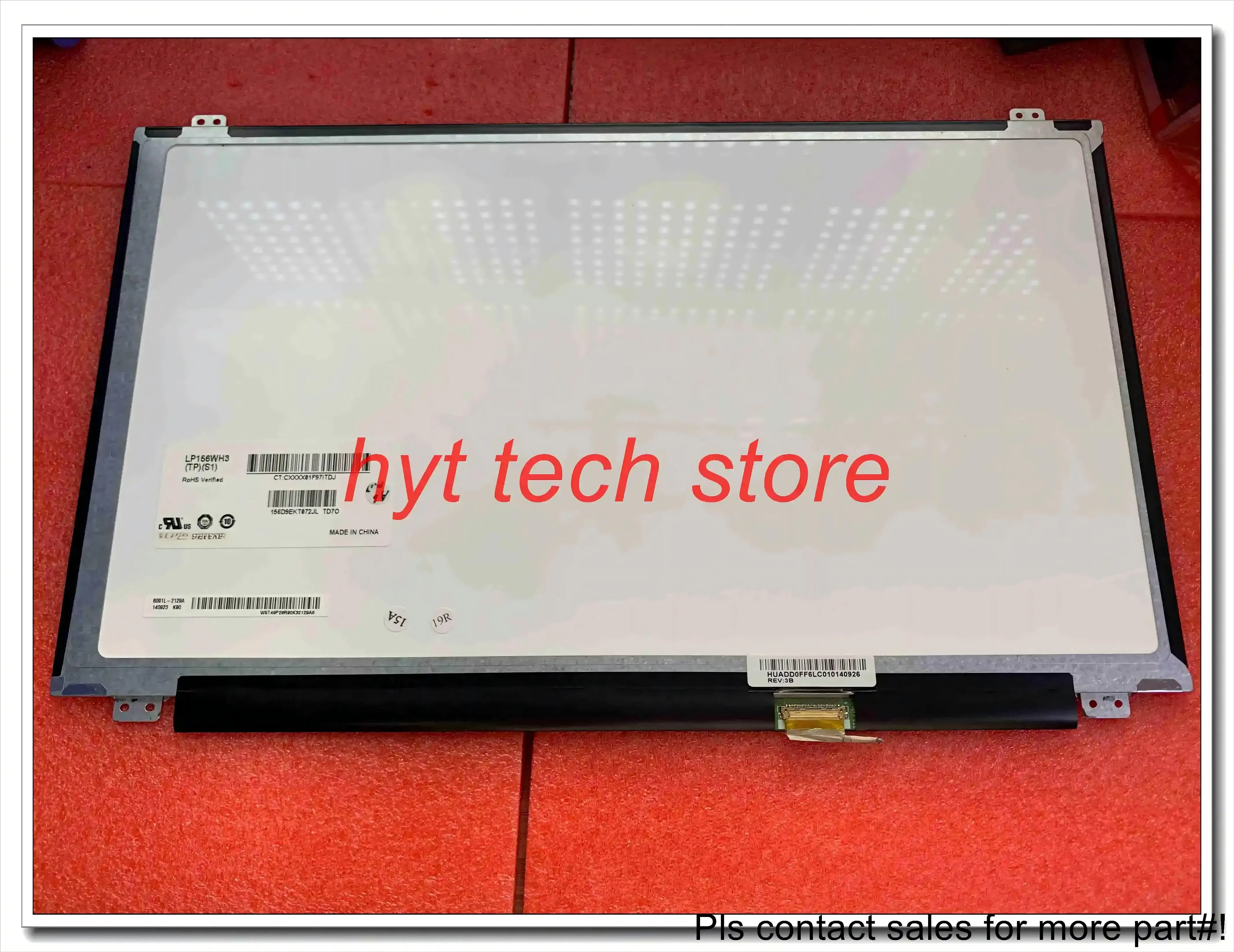 

Supply LP156WH3(TL)(S1) LP156WH3-TLS1,15.6 inch LCD Panel 1366*768 100% tested before shipment