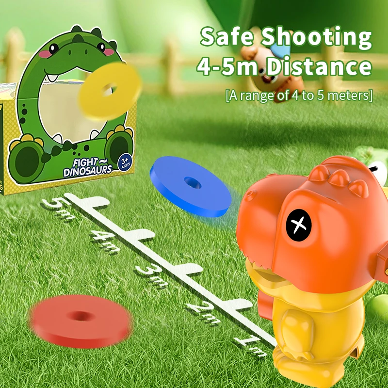 ปืนยิงหัวไช้ยูเอฟโอสำหรับเด็ก, ปืนยิงลูกกระสุนโฟม EVA สำหรับเกมต่อสู้กลางแจ้ง, ของเล่นคลายเครียดแบบอินเทอร์แอคทีฟแสนสนุกสำหรับเด็กๆ