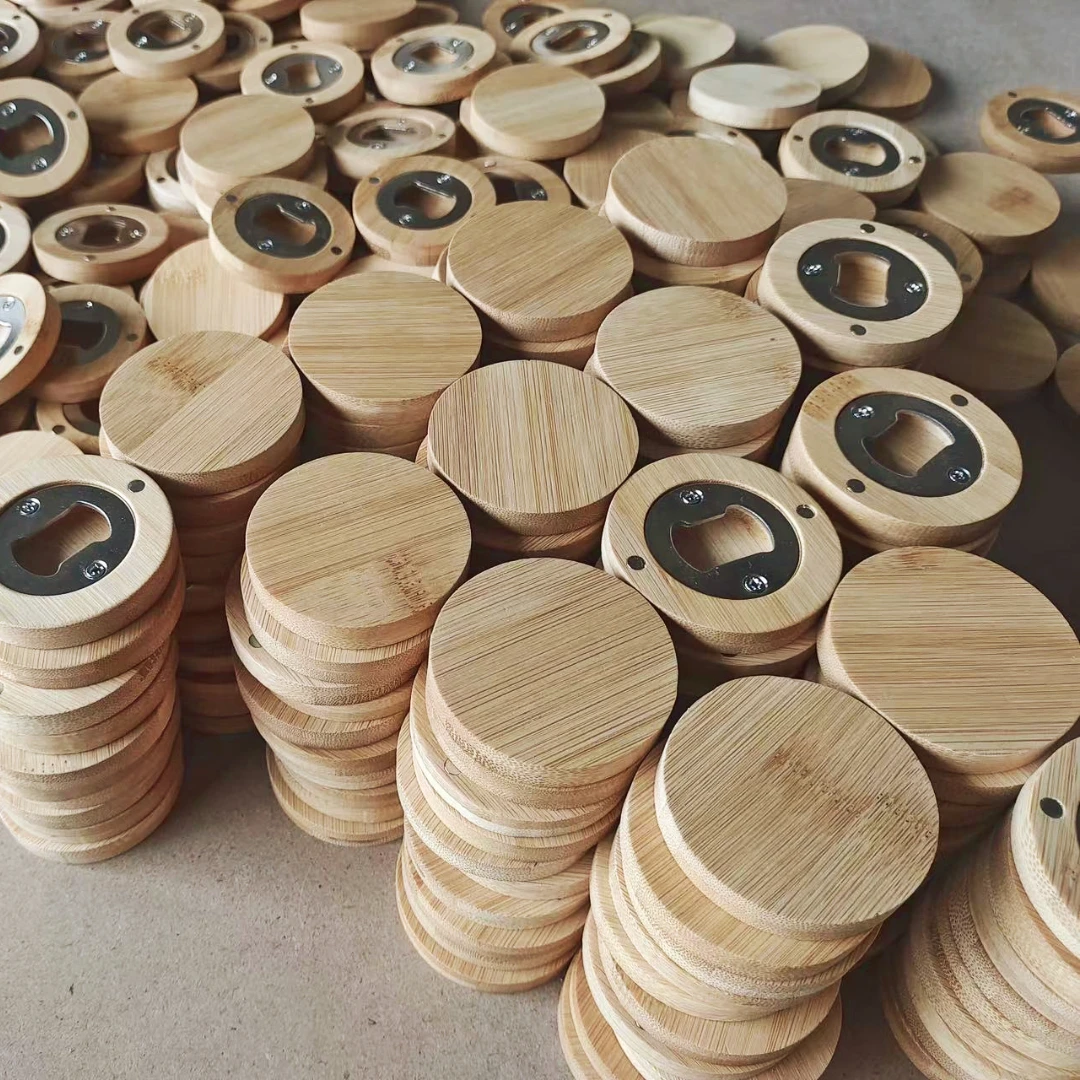 45/25/15/5pcs Bamboo Blank DIY Bottle Opener Suitable For Bar Or Household Barware Tool Wedding Favors Bottle Opener for Guests