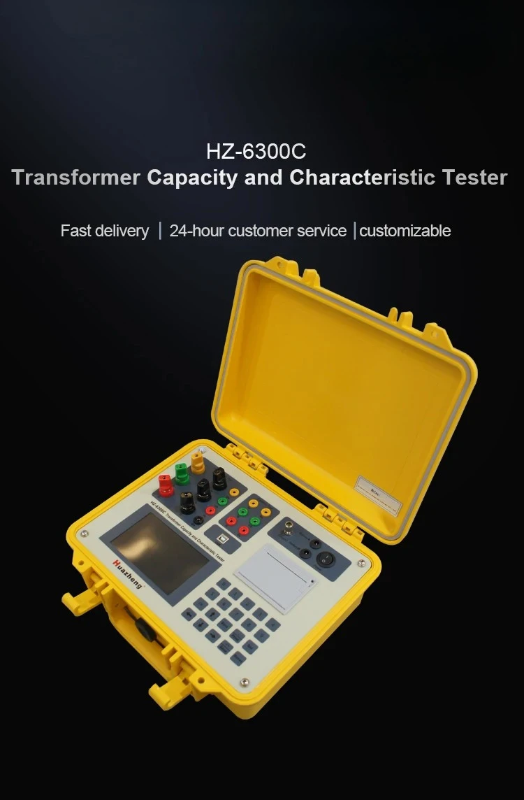 Hot sale Huazheng Electric Transformer Load and No-load Loss High Accurate Transformer Capacity Tester made in CN