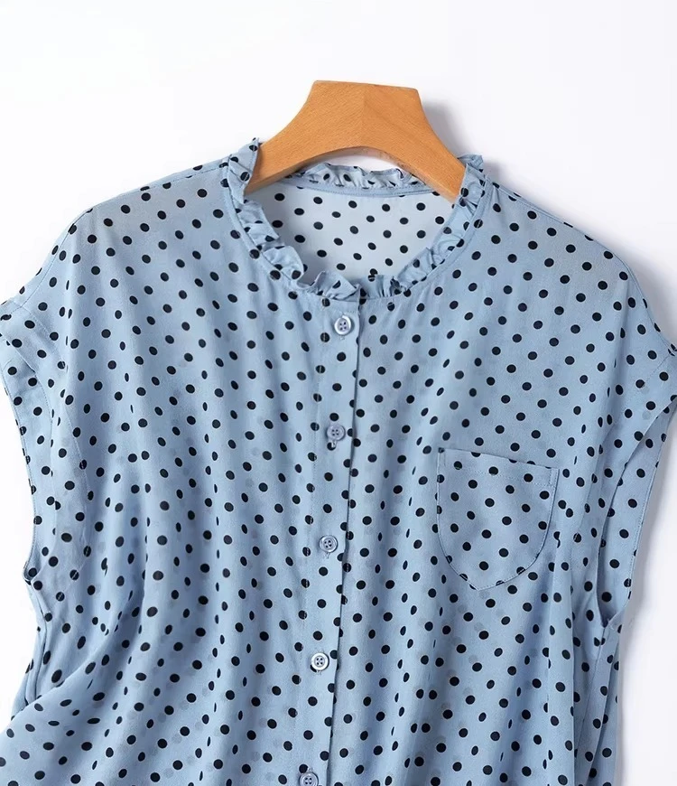 Tcyeek 100% Natural Mulberry Silk Shirt Womens Tops 2026 Elegant Shirts for Women Blouses Summer Clothes Loose Футболка Женская