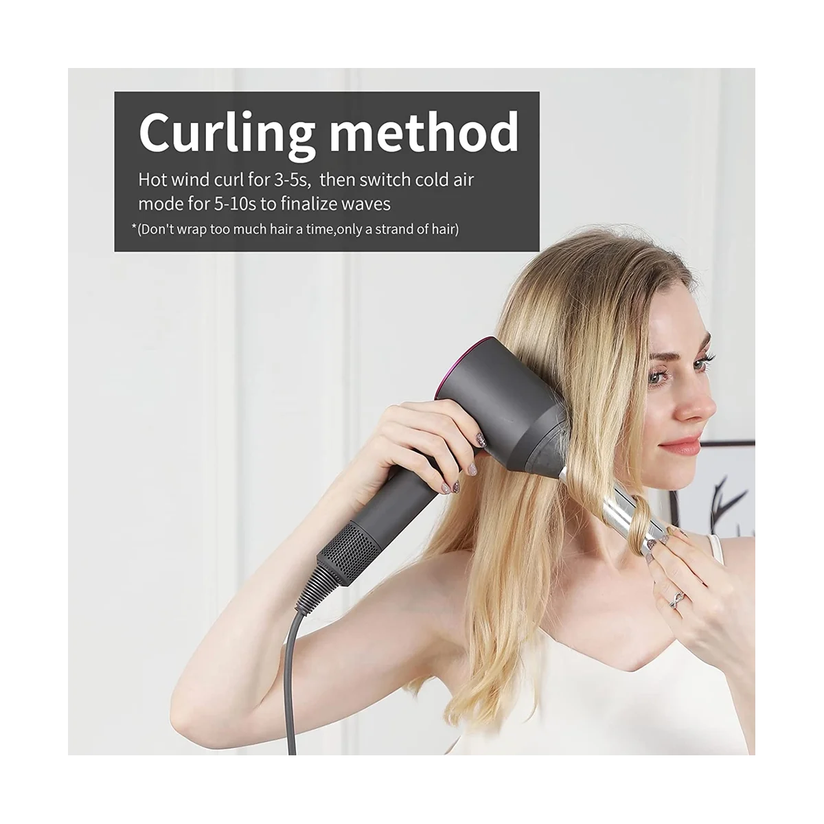 Бочки для завивки волос для Dyson Supersonic HD01 HD02 HD03 HD04 HD07 HD08 HD15, фен для волос, бигуди, насадки, аксессуары B