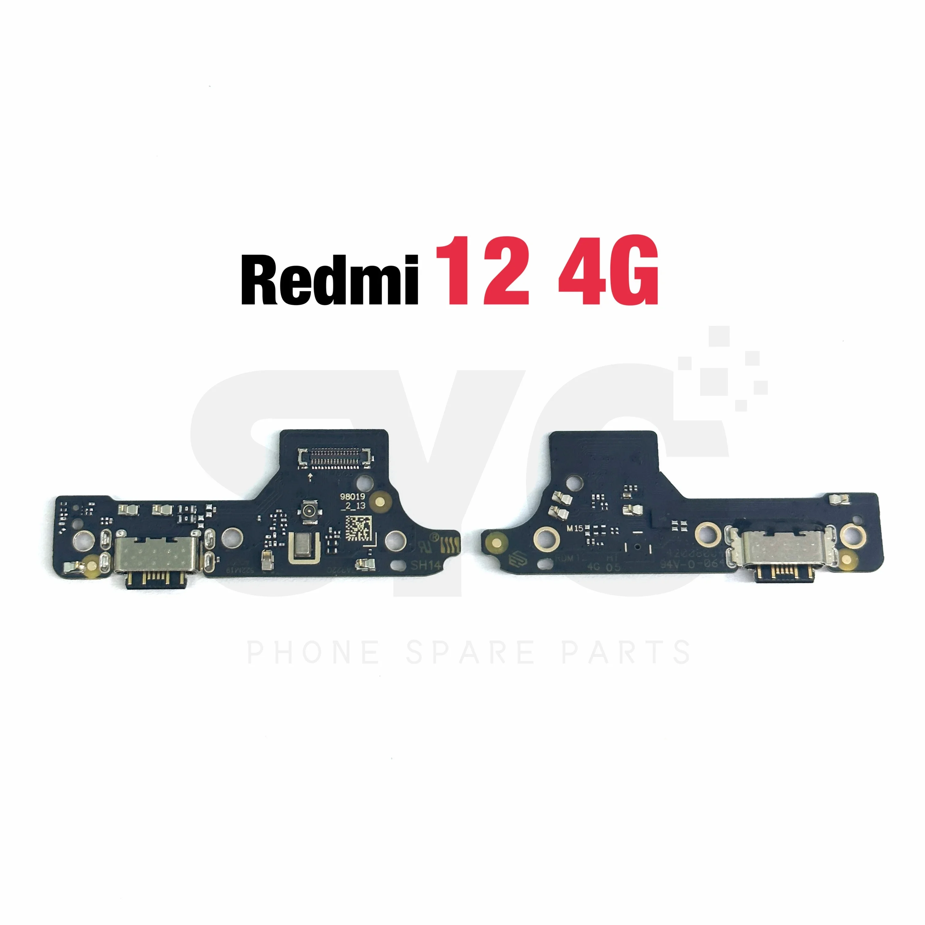 Good quality For Xiaomi Redmi 13C 12C 12 13 4G 5G USB Charging Dock Connector Port Board Flex Cable Repair Parts With IC