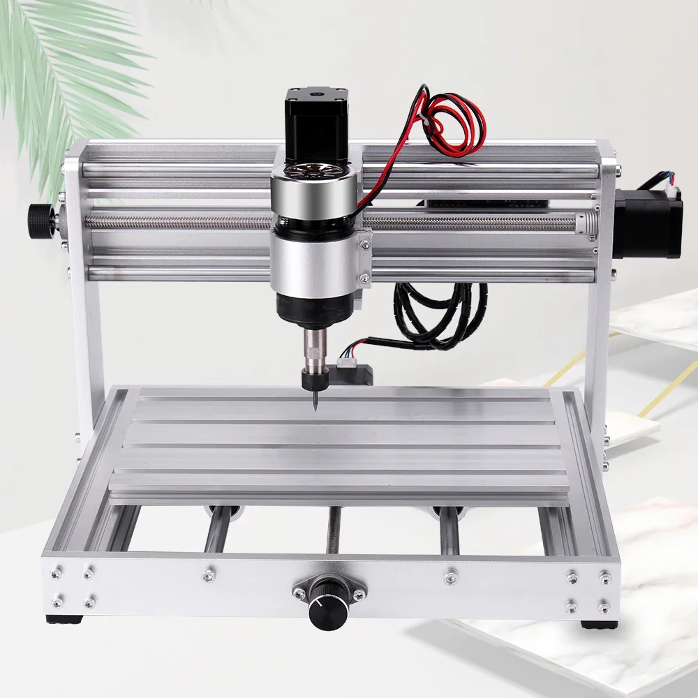 High Power Mini Cnc 3018 Max Laser Engraving Wood Cutting Machine Wood Router Machinery Aluminum Wood Carving Machine 3d 24V 10A