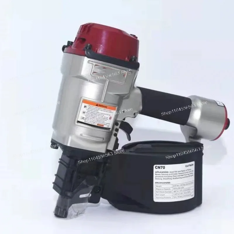 CN100/CN90/CN80/CN70/CN55 Pneumatic Nail Guns for Coil Nails, Wooden Trays and Box Nails Air Guns
