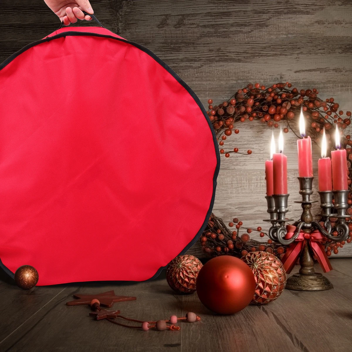 

Christmas Garland Storage Bag Storage Container Portable Storage Bag Oxford Cloth Pouch Storage Pouch