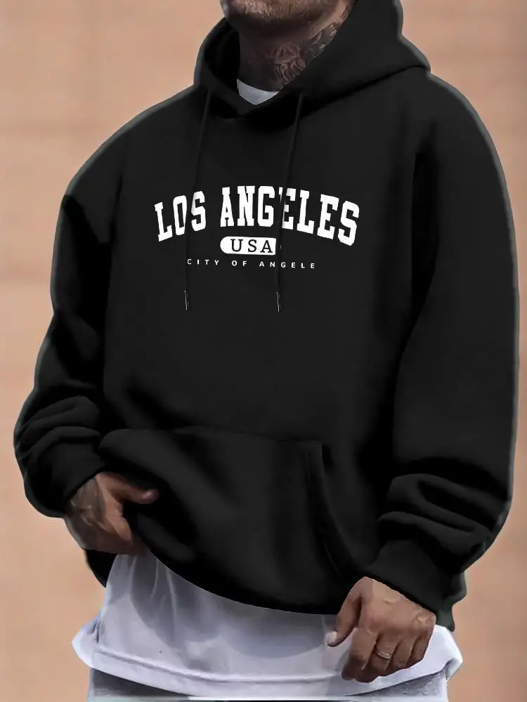 

Autumn and winter street men's hooded sweatshirt, casual trend hoodie, parent-child outfit, couple outfit, limited discount