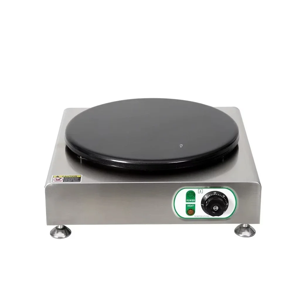 

High Productivity 3000W Electric Crepe Pancake Maker Commercial Household Use Portable Multi-Function Crepe Maker-New Condition