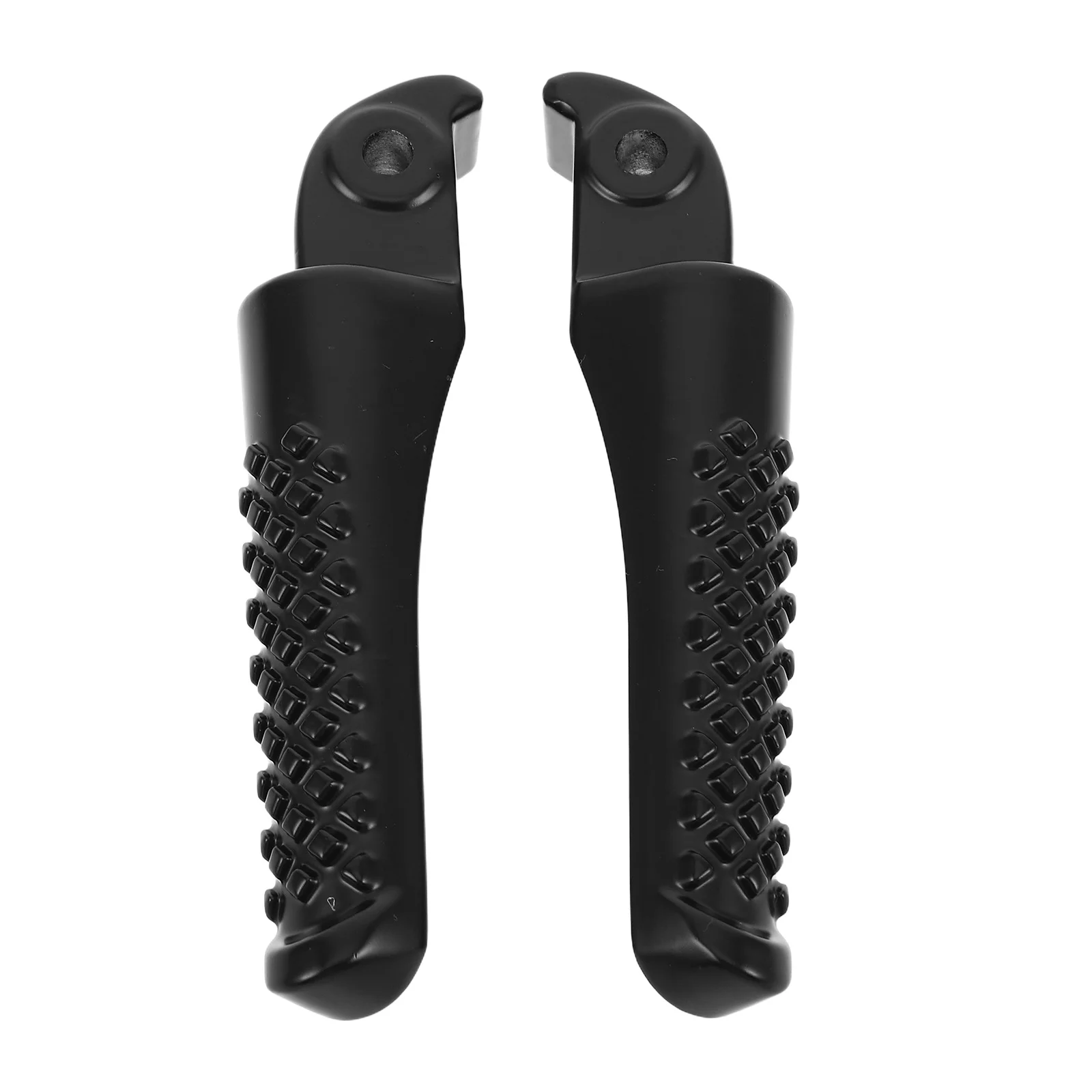 

1Pair Motorcycle Foldable Foot Pegs Aluminum Alloy Black Mini Bike Footrest Accessories Foldable Foot Pedals Dirt Bike